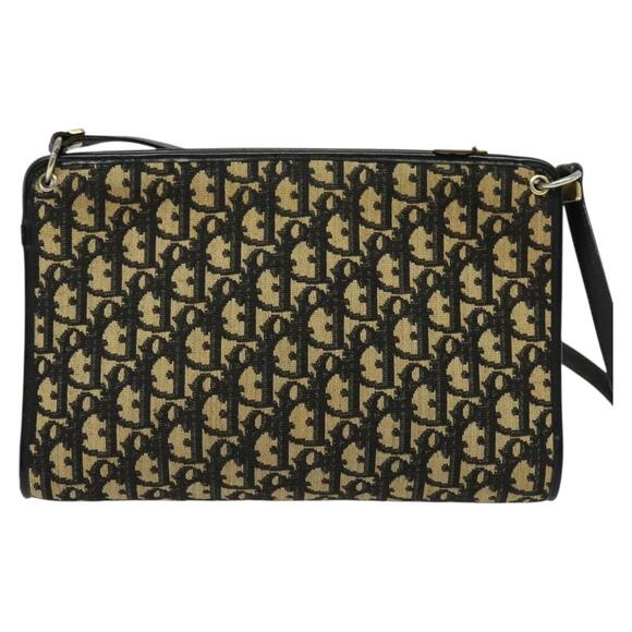 DIOR Shoulder Bag Navy Gold - Picture 3 of 12